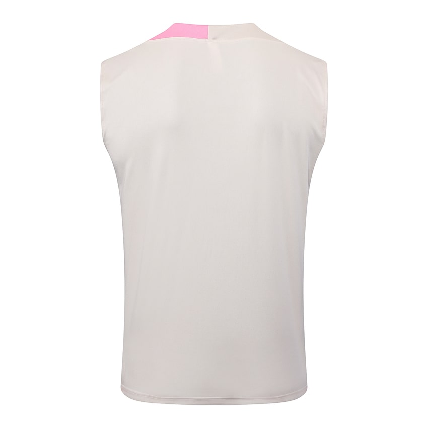 Debardeur Short Barcelone Homme 2025 2026 Beige Rose | Foot Fan
