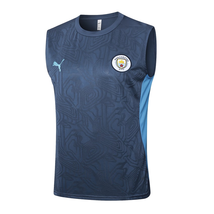 Debardeur Short Manchester City Homme 2024 2025 Bleu | Foot Fan