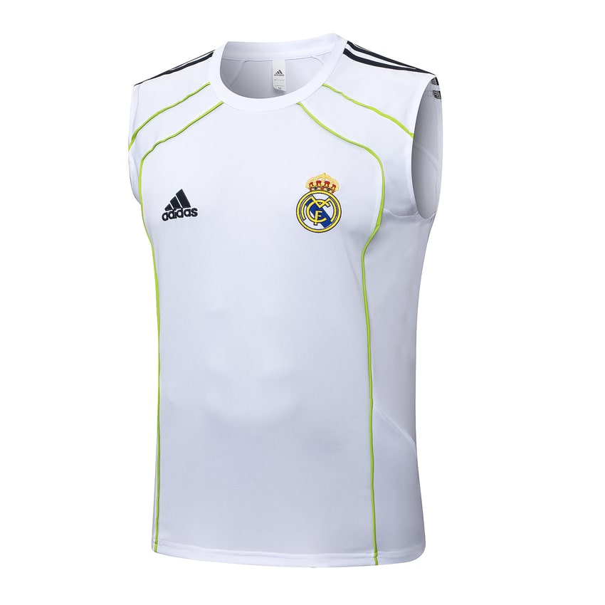 Debardeur Short Real Madrid Homme 2025 2026 Blanc | Foot Fan