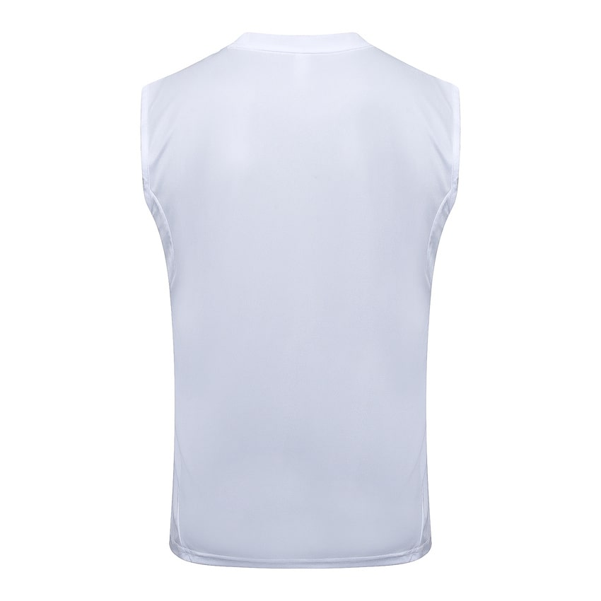 Debardeur Short Real Madrid Homme 2025 2026 Blanc Bleu | Foot Fan