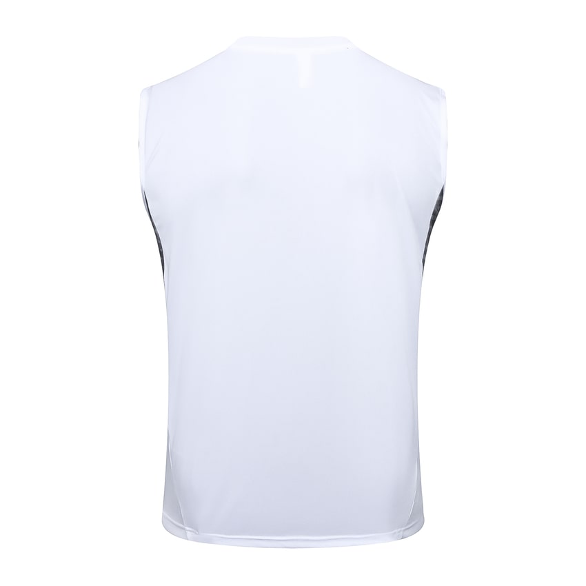 Debardeur Short Real Madrid Homme 2025 2026 Blanc Clair | Foot Fan
