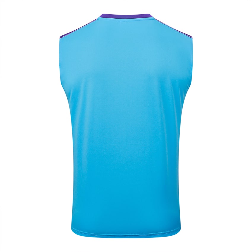Debardeur Short Real Madrid Homme 2025 2026 Bleu Ciel | Foot Fan