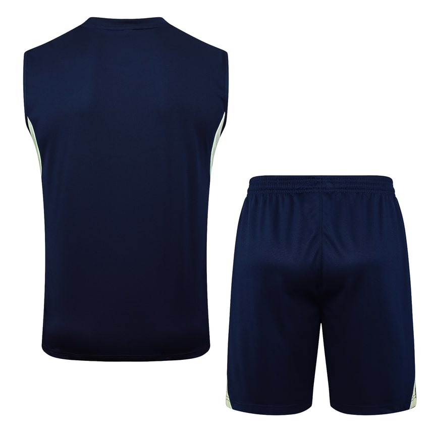Debardeur Short Real Madrid Homme 2025 2026 Bleu Sombre | Foot Fan
