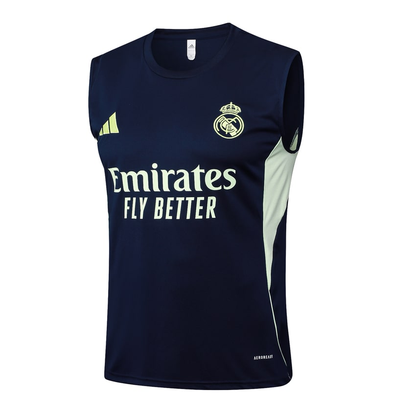 Debardeur Short Real Madrid Homme 2025 2026 Bleu Sombre | Foot Fan