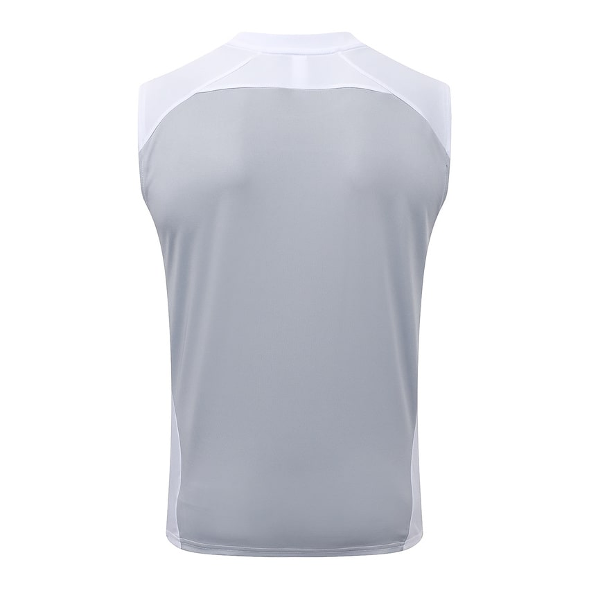 Debardeur Short Real Madrid Homme 2025 2026 Gris Blanc | Foot Fan