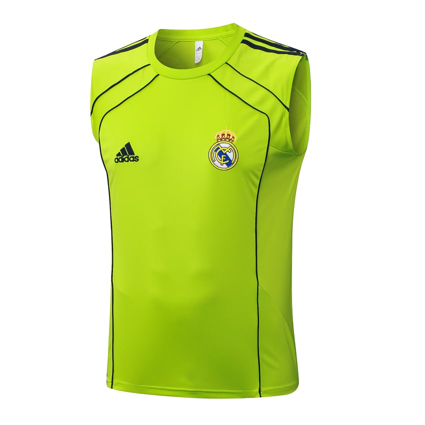 Debardeur Short Real Madrid Homme 2025 2026 Jaune Foncé | Foot Fan