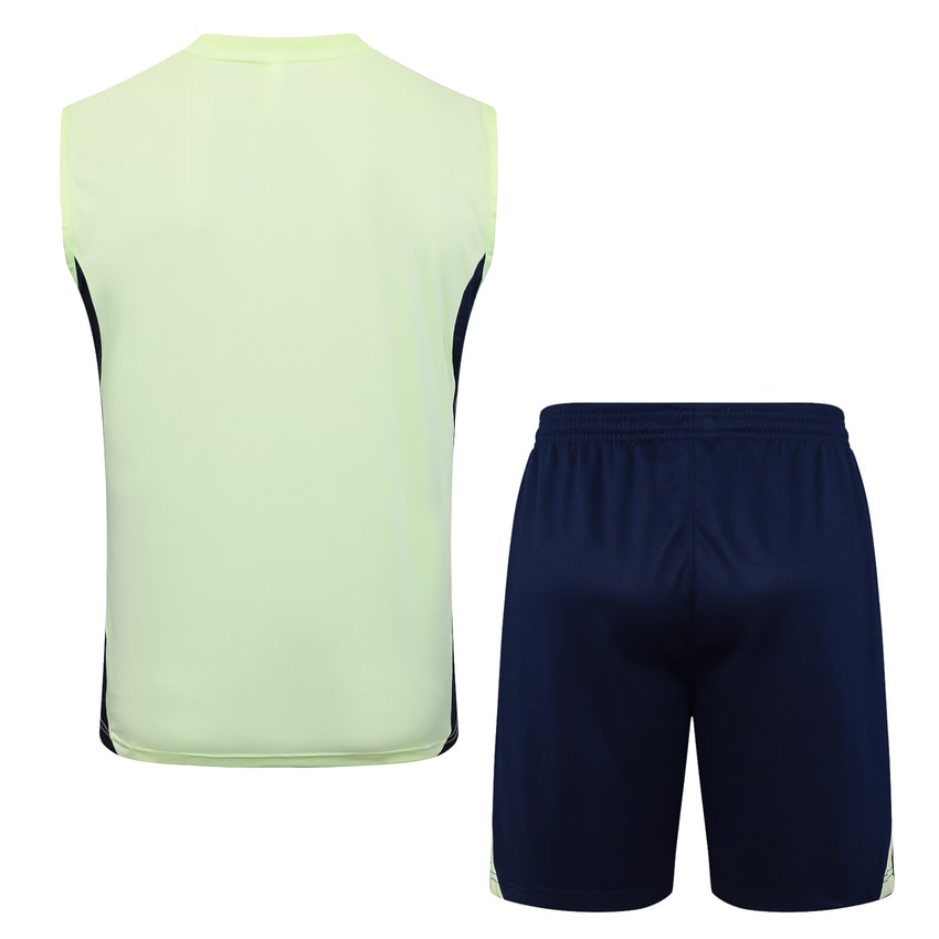 Debardeur Short Real Madrid Homme 2025 2026 Vert Clair | Foot Fan