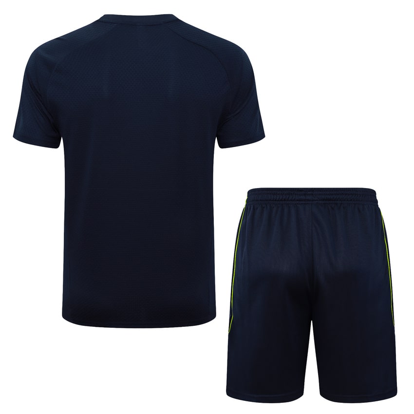 Ensemble Maillot Short Real Madrid Homme/Enfant 2025 2026 Noir Nuit | Foot Fan