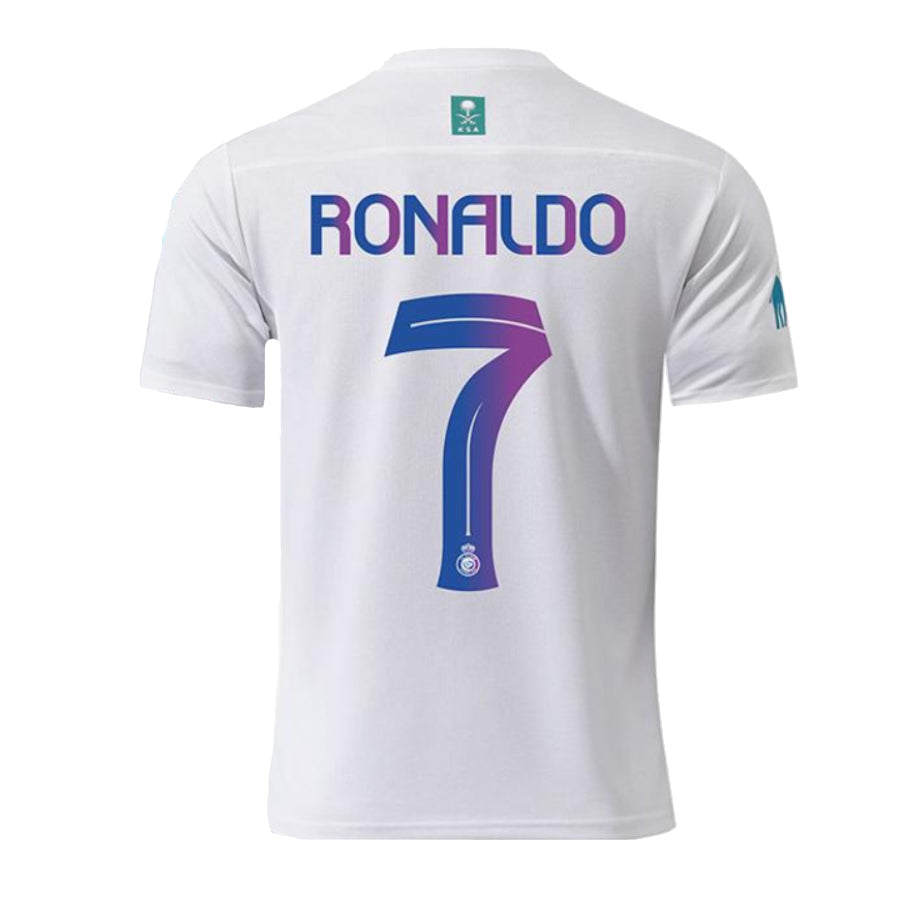 MAILLOT-AL-NASSR-ENFANT-RONALDO-BLANC-THIRD-2023-2024-2