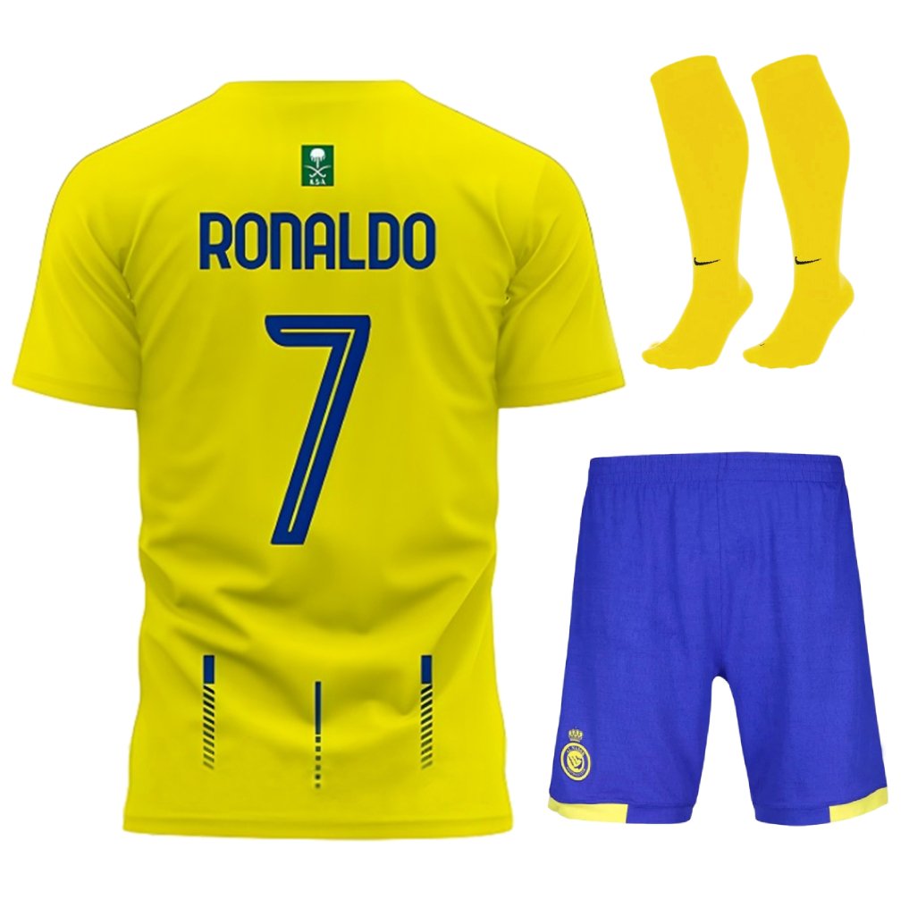 Maillot Ronaldo Al Nassr Kit Enfant 2023-2024 | Foot Fan
