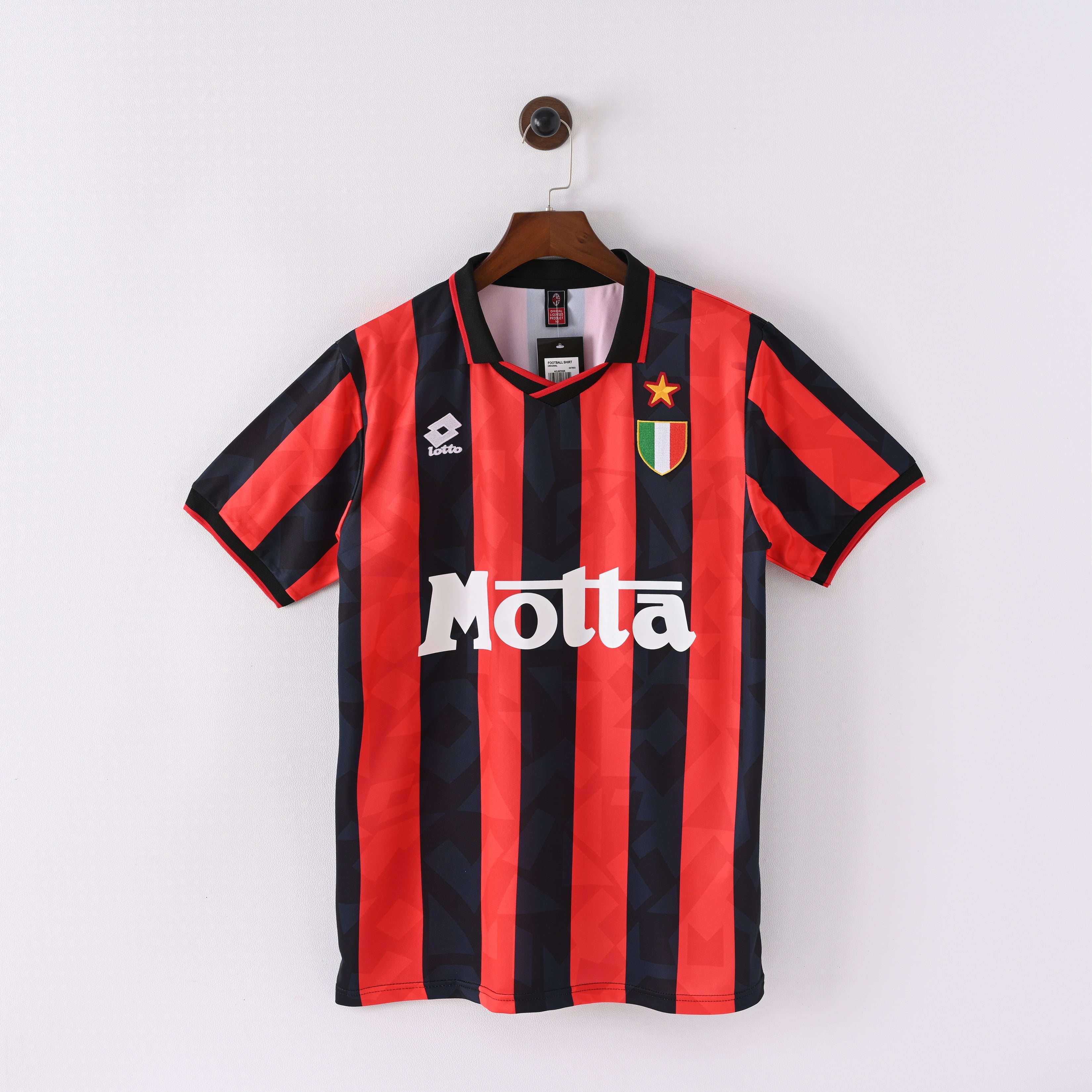 Maillot AC Milan 1993-1994 Domicile Retro Vintage Homme | Foot Fan