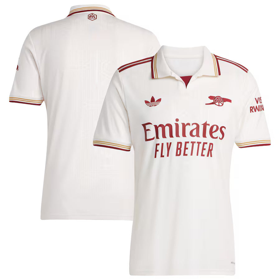 Maillot Arsenal Third Homme 2025 2026 Blanc | Foot Fan