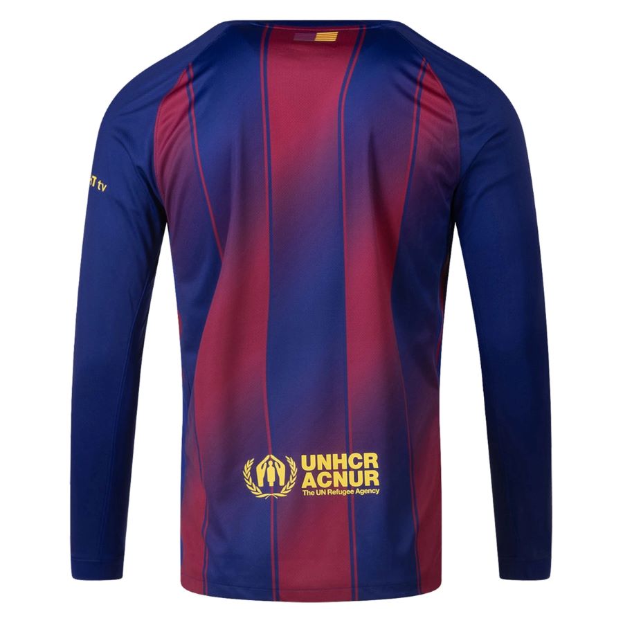 Maillot Barcelone Manches Longues Domicile Homme 2025 2026 | Foot Fan