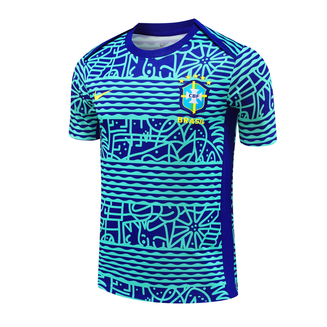 Maillot-Bresil-Bleu-Vert-Training-2025-2026