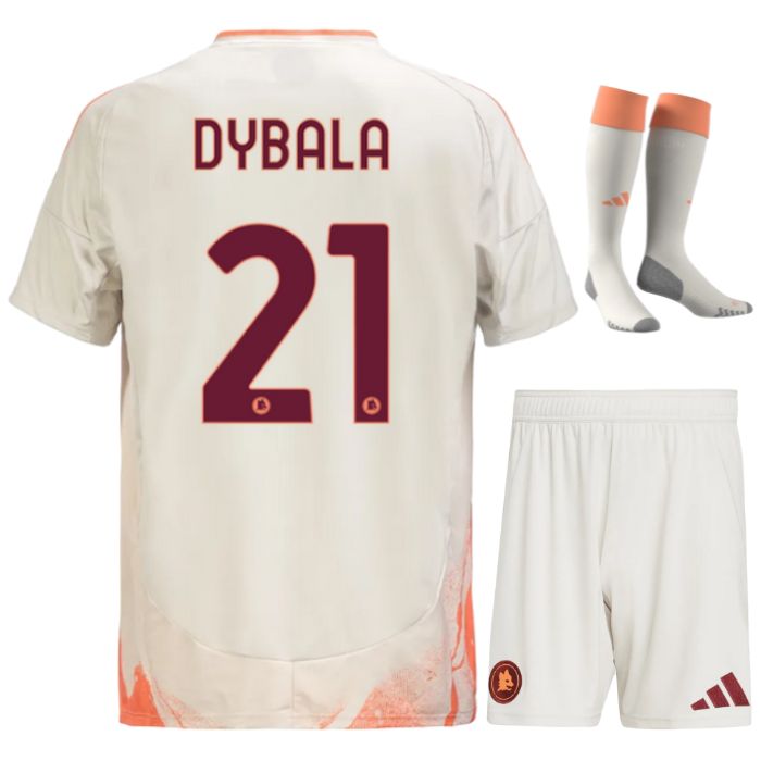 Maillot Kit Enfant AS Roma Exterieur 2024 2025 | Foot Fan