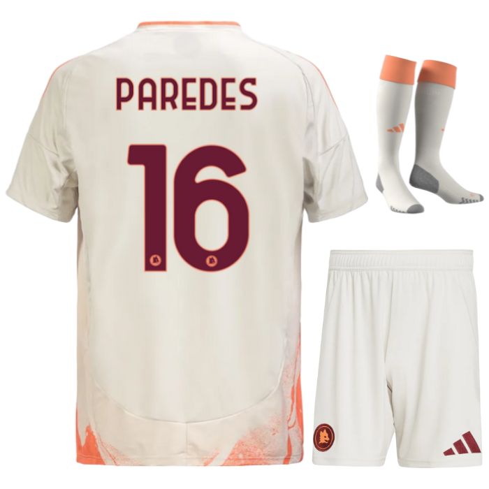 Maillot Kit Enfant AS Roma Exterieur 2024 2025 | Foot Fan