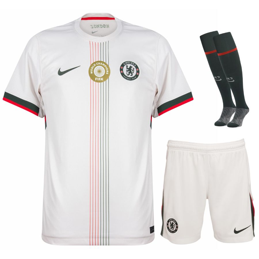 Maillot Kit Enfant Chelsea Exterieur 2025 2026 | Foot Fan