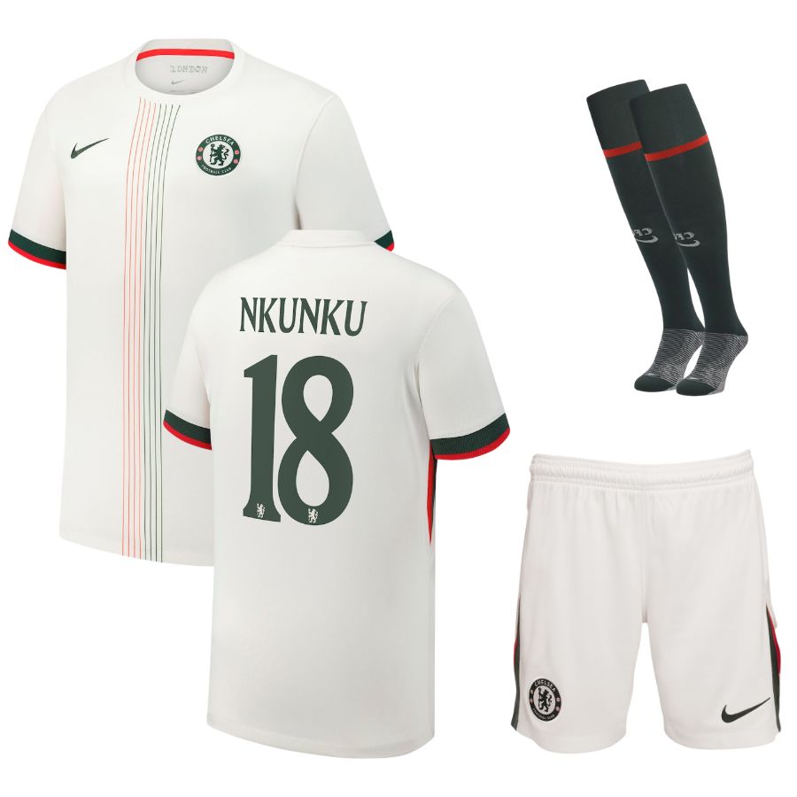 Maillot Kit Enfant Chelsea Exterieur 2025 2026 | Foot Fan