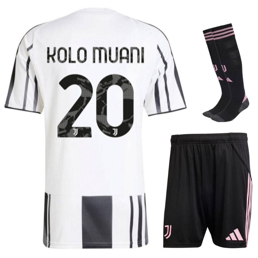 Maillot-Kit-Enfant-Juventus-Domicile-2025-2026-Kolo-Muani
