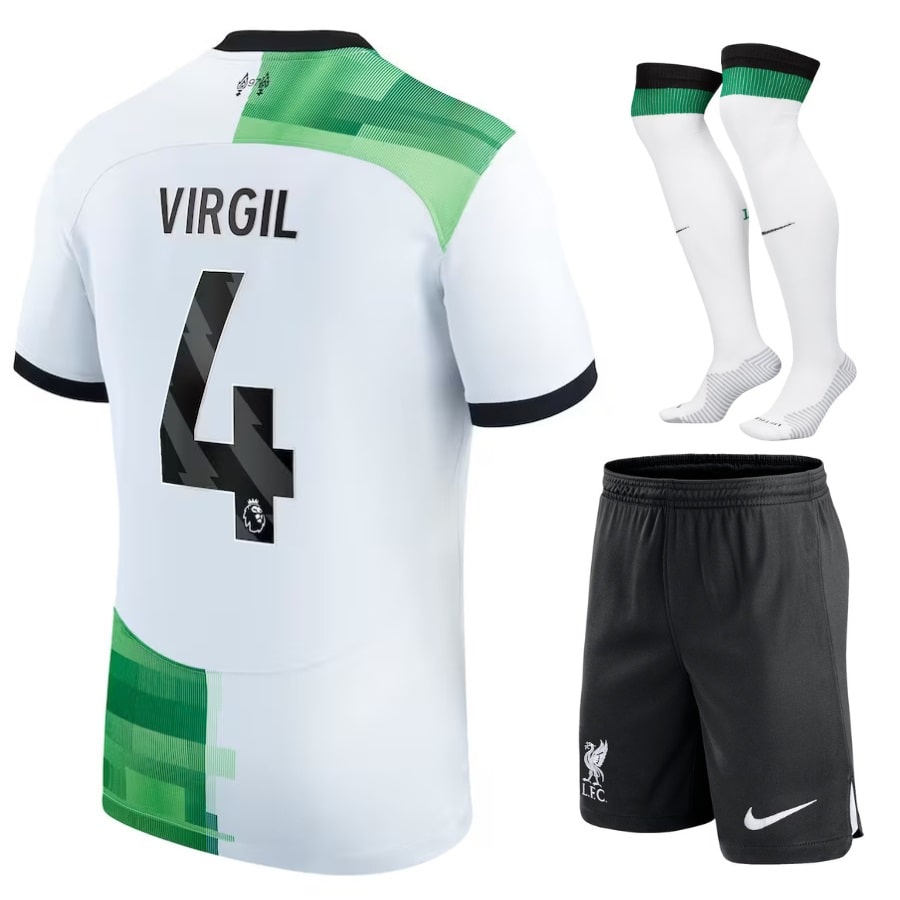 Maillot Kit Enfant Liverpool Exterieur 2024 | Foot Fan