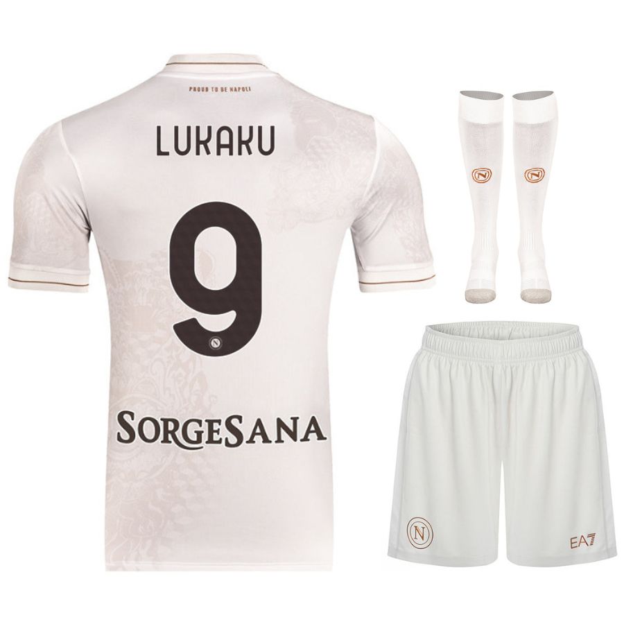 Maillot Kit Enfant Naples Exterieur 2025-2026 | Foot Fan