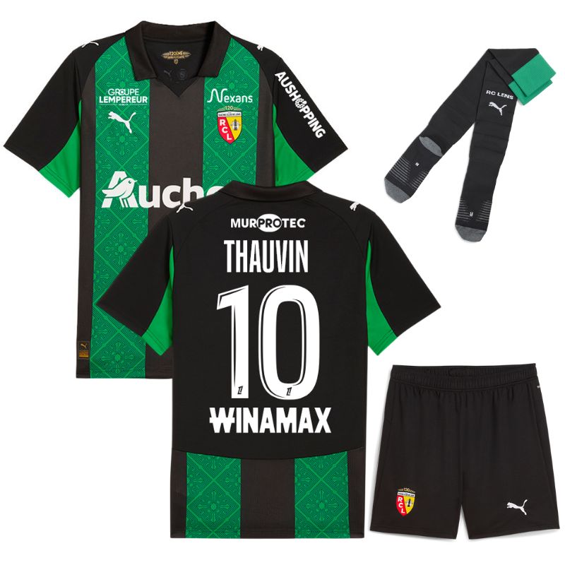 Maillot Kit Enfant RC Lens Exterieur 2025 2026 | Foot Fan