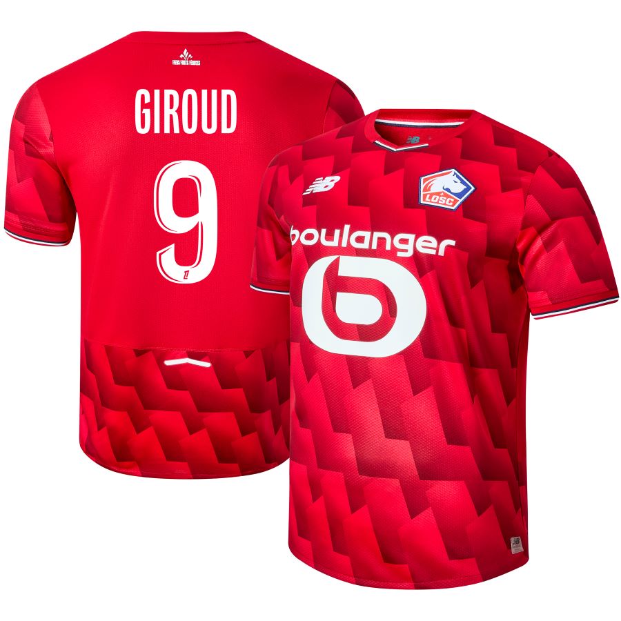 Maillot Lille Giroud LOSC Domicile Homme 2025 2026 | Foot Fan