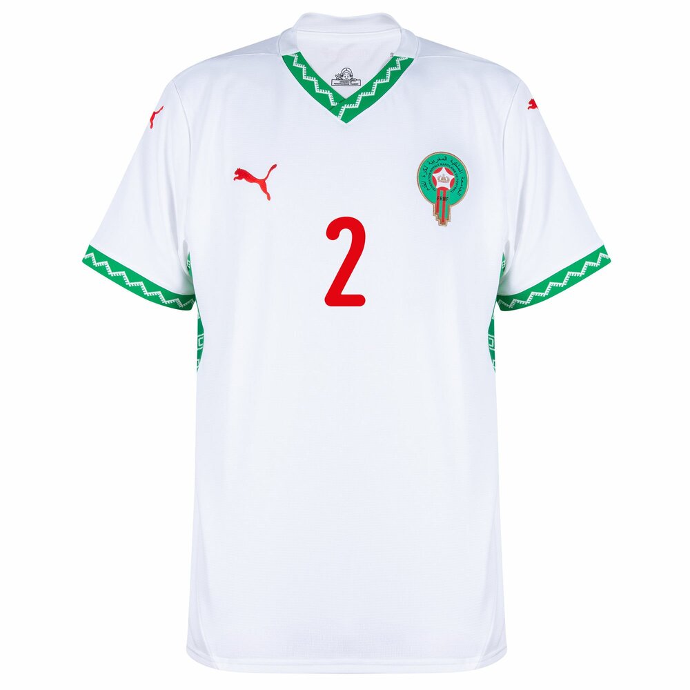 Maillot Maroc Homme Hakimi 2 Exterieur 2024 2025 | Foot Fan