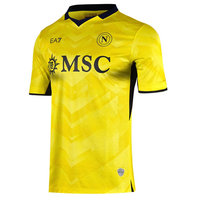 Maillot Naples Gardien Jaune Homme 2024 2025 | Foot Fan