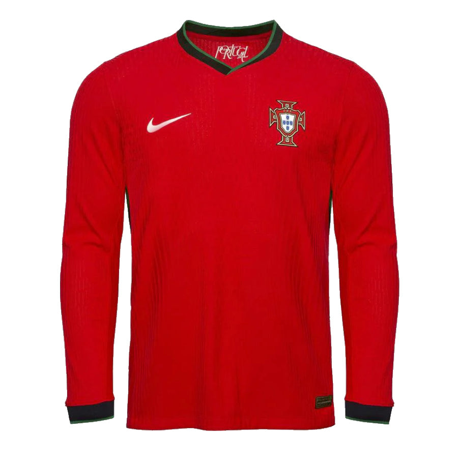 Maillot Portugal Ronaldo Domicile Manches Longues 2024 2025 Homme | Foot Fan
