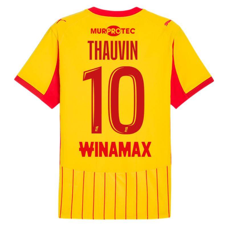 Maillot RC Lens Homme Domicile 2025 2026 | Foot Fan