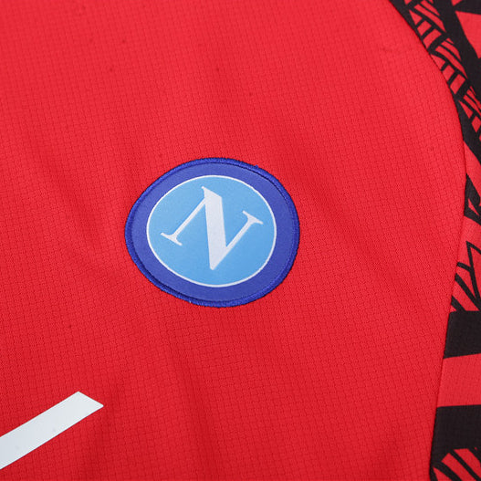 Maillot-Short-Entrainement-Naples-Rouge-Homme-2023-2024-2