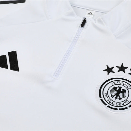 Survetement Allemagne Training Homme/Enfant 2025 2026 Blanc | Foot Fan