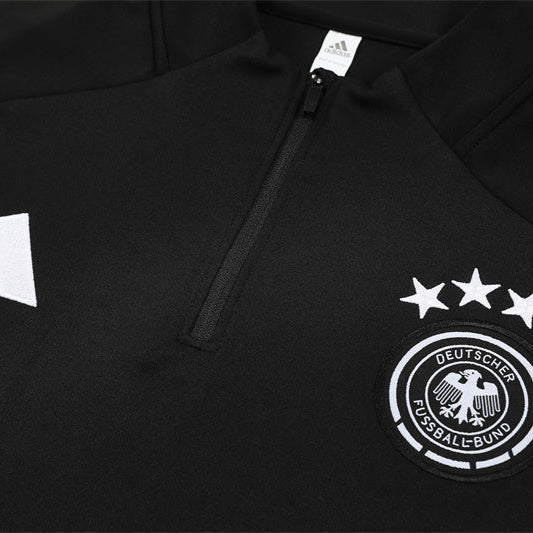 Survetement Allemagne Training Homme/Enfant 2025 2026 Noir | Foot Fan