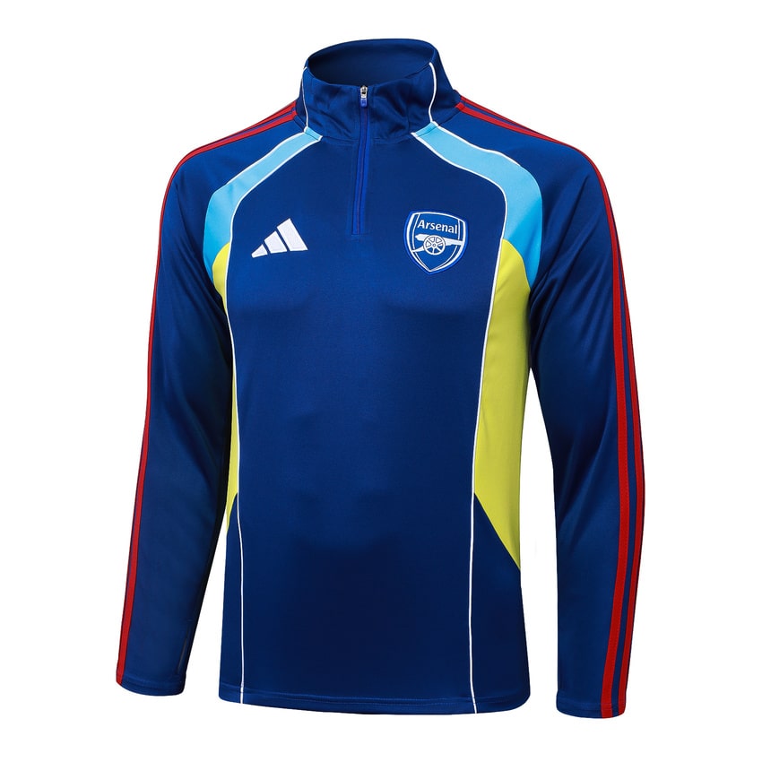 Survetement Arsenal Training Homme/Enfant 2025 2026 Bleu | Foot Fan