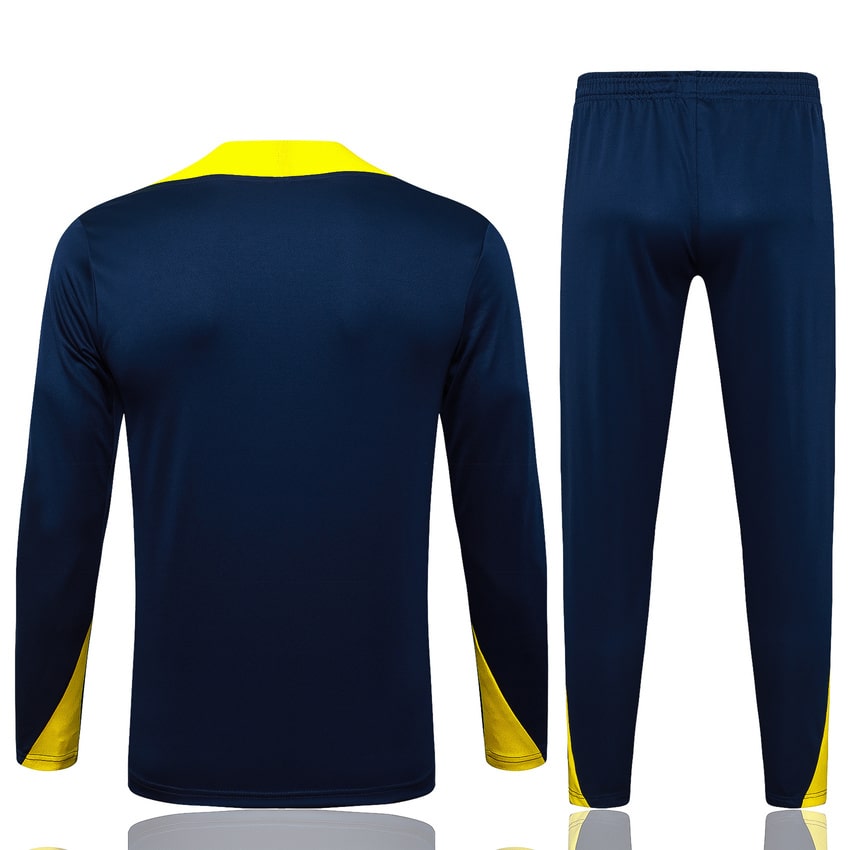 Survetement Atletico Madrid Training Homme/Enfant 2025 2026 Bleu Jaune | Foot Fan