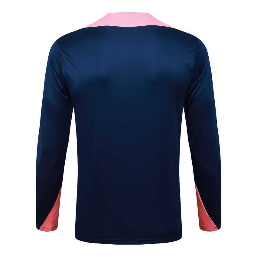 Survetement Barcelone Training Homme/Enfant 2025 2026 Bleu Rose | Foot Fan