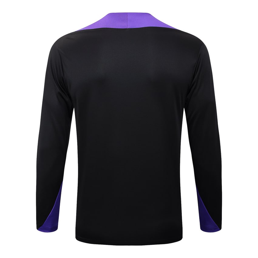 Survetement Barcelone Training Homme/Enfant 2025 2026 Noir Violet | Foot Fan