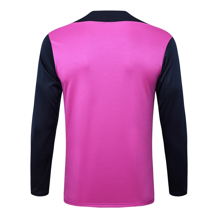 Survetement Barcelone Training Homme/Enfant 2025 2026 Rose Noir | Foot Fan