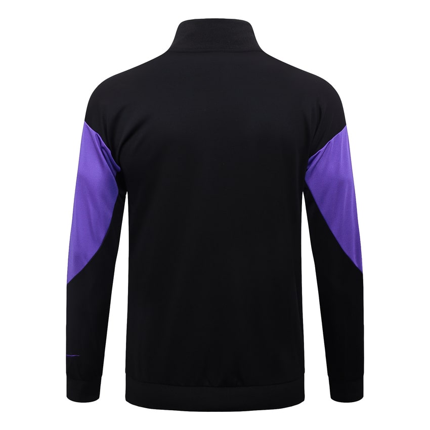 Survetement Barcelone Veste Homme/Enfant 2025 2026 Noir Violet | Foot Fan