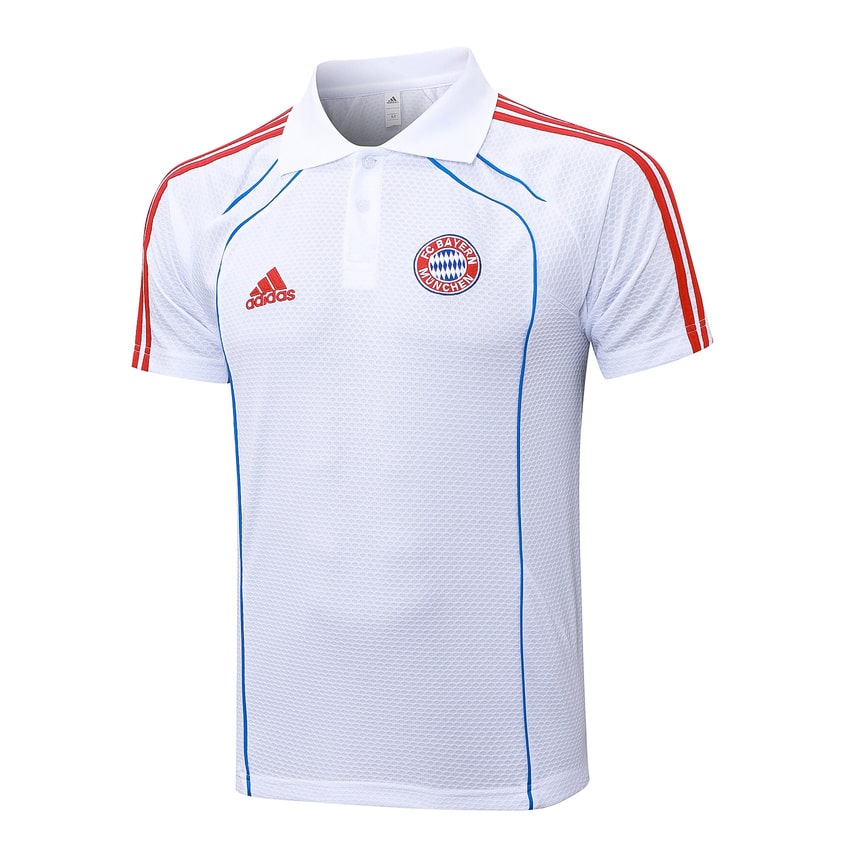 Polo Bayern Munich Homme 2025 2026 Blanc | Foot Fan