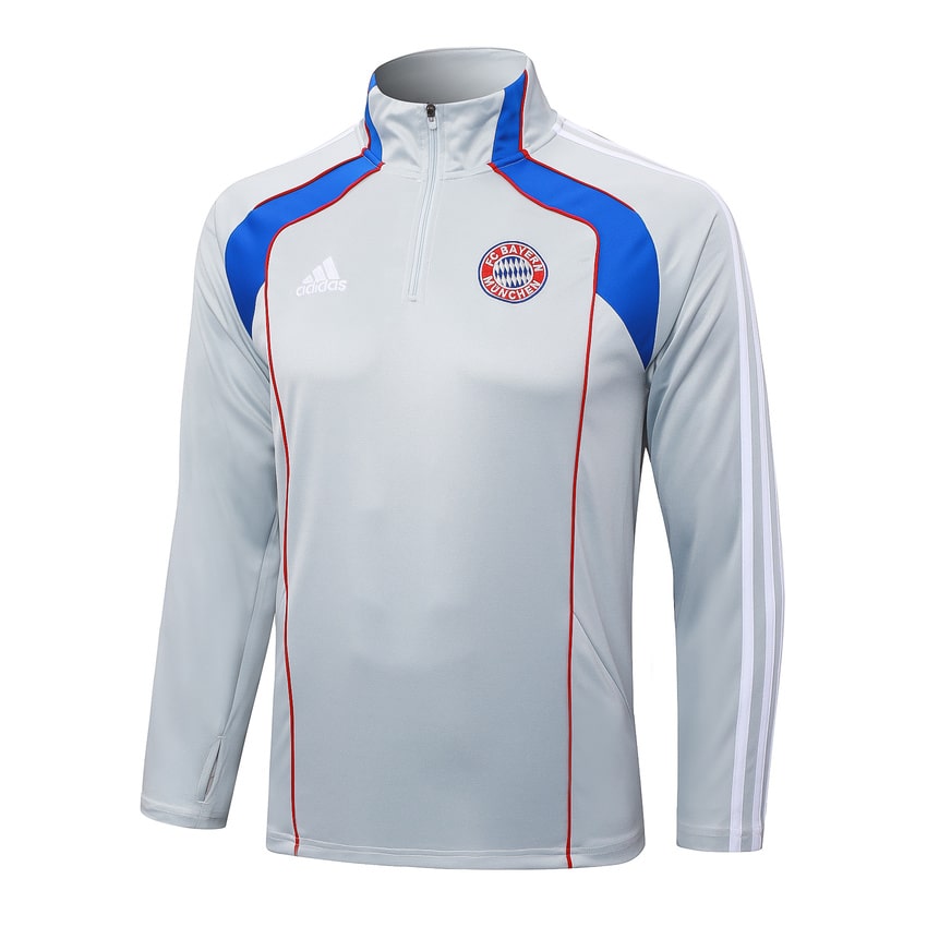 Survetement Bayern Munich Training Homme/Enfant 2025 2026 Gris | Foot Fan