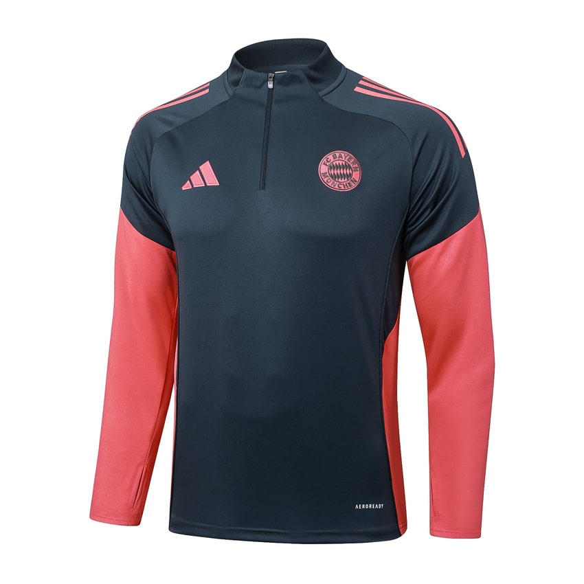 Survetement Bayern Munich Training Homme/Enfant 2025 2026 Noir Rouge | Foot Fan
