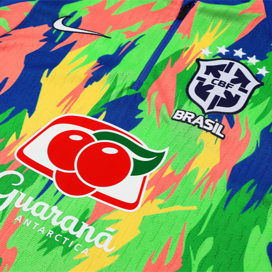 Survetement Bresil Training Homme/Enfant 2025 2026 Vert | Foot Fan