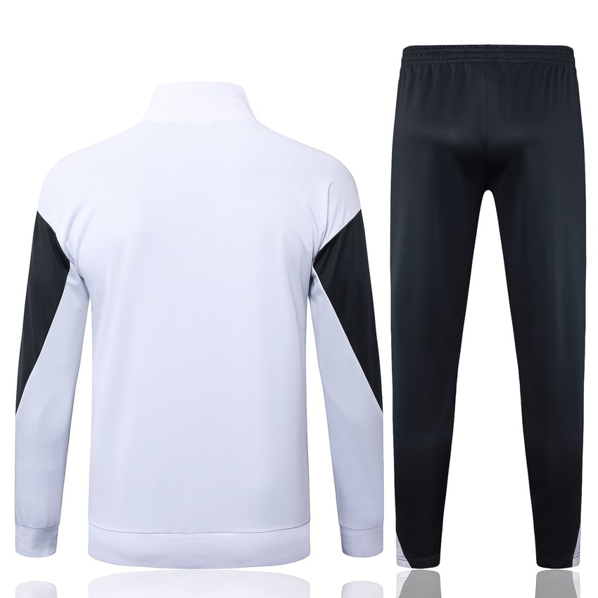 Survetement Chelsea Veste Homme/Enfant 2025 2026 Blanc Noir | Foot Fan
