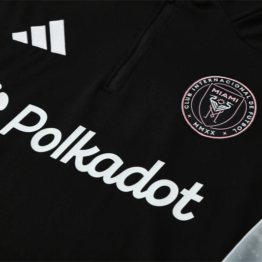Survetement Inter Miami Training Homme/Enfant 2025 2026 Noir | Foot Fan