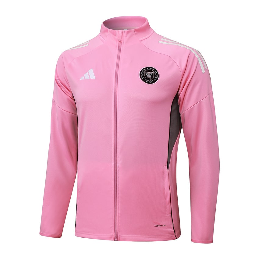 Survetement Inter Miami Veste Homme/Enfant 2025 2026 Rose Clair | Foot Fan