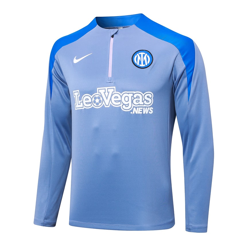 Survetement Inter Milan Training Homme/Enfant 2025 2026 Bleu Ciel | Foot Fan