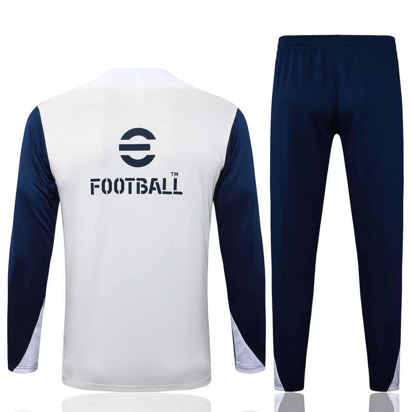 Survetement Inter Milan Training Homme/Enfant 2025 2026 Blanc Bleu | Foot Fan