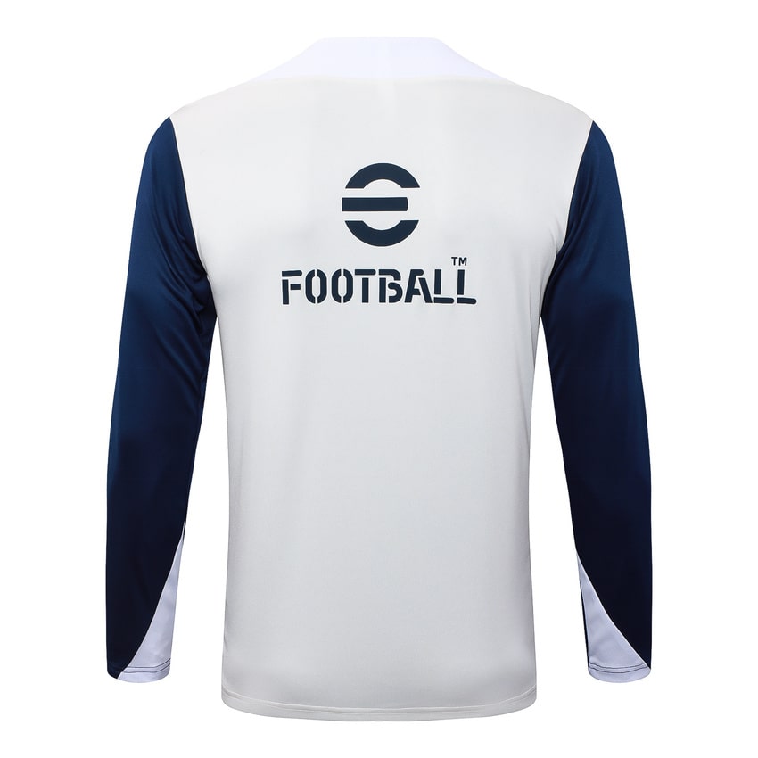 Survetement Inter Milan Training Homme/Enfant 2025 2026 Blanc Bleu | Foot Fan